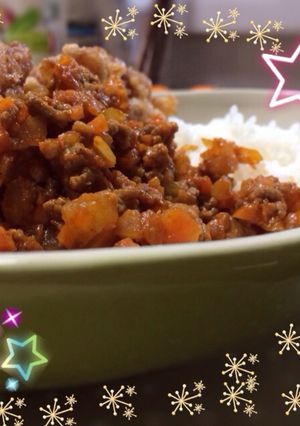 簡単！ドライカレー-レシピのメイン写真