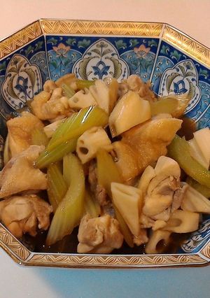 セロリと鶏肉の旨煮-レシピのメイン写真
