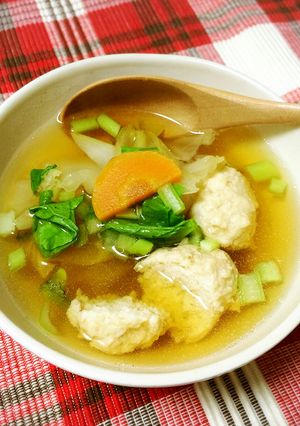 鶏肉団子のお汁-レシピのメイン写真