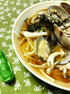 低カロリー☆でも大満足♪浅蜊のスープスパ-レシピのメイン写真
