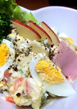 林檎とポテトのサラダ♪-レシピのメイン写真