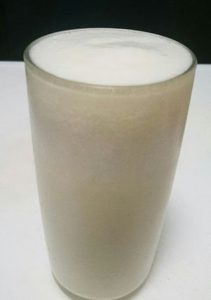 豆乳とサイダーde飲むヨーグルト。(笑)-レシピのメイン写真