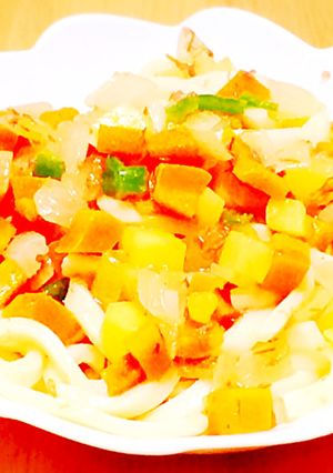 野菜たっぷりシャンタン焼うどん-レシピのメイン写真