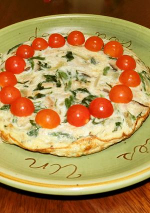 ツナ風味野菜たっぷりの玉子ケーキ？！-レシピのメイン写真