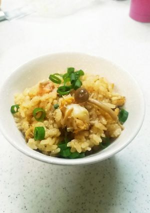 ホタテときのこのたらこ炊き込みご飯☆-レシピのメイン写真