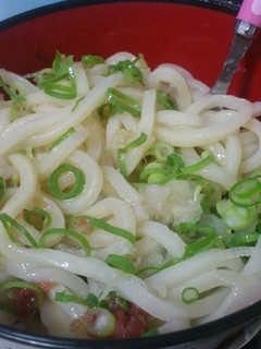 ねぎおろし梅うどん-レシピのメイン写真