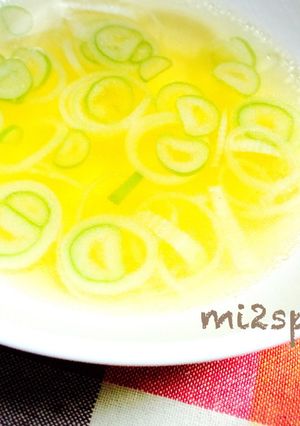 創味シャンタンDXで簡単ねぎスープ♪-レシピのメイン写真