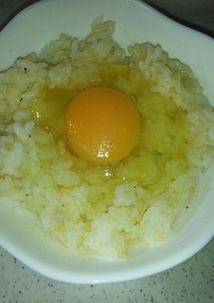 発芽米の梅昆布卵かけ-レシピのメイン写真