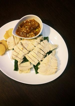 蒸し鶏　香味ソース-レシピのメイン写真