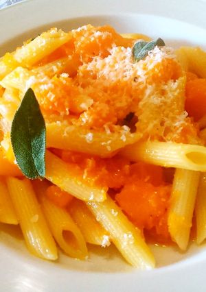 かぼちゃのパスタ-レシピのメイン写真