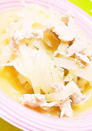 鶏と玉ねぎのオレンジ煮-レシピのメイン写真