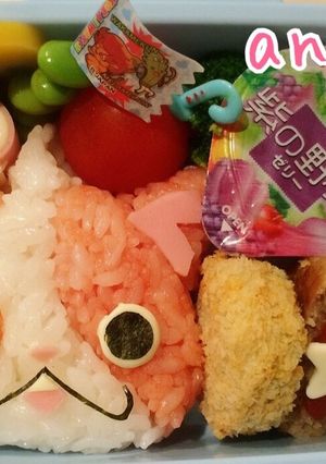 キャラ弁 ブチニャン 妖怪ウォッチ-レシピのメイン写真