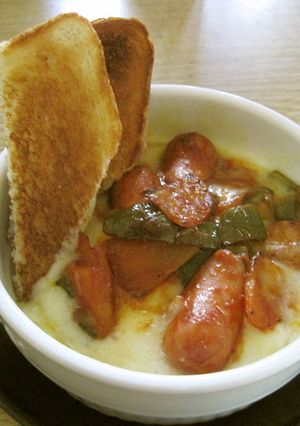 ケチャップ炒めココットカマン-レシピのメイン写真