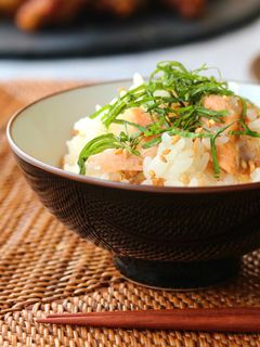 液体塩こうじで鮭と大葉の炊き込みご飯-レシピのメイン写真
