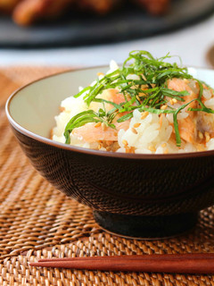 液体塩こうじで鮭と大葉の炊き込みご飯-レシピのメイン写真