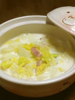 ベジ♪白菜のミルク煮-レシピのメイン写真