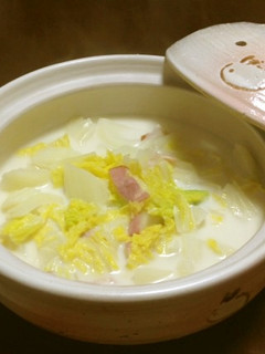 ベジ♪白菜のミルク煮-レシピのメイン写真