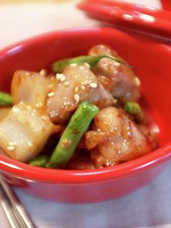 【作り置き】豚肉とレンコンの甘辛炒め煮-レシピのメイン写真