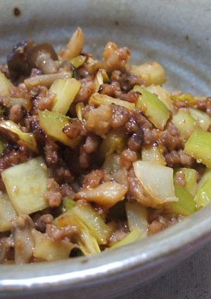 エコクッキン♪大根の葉と皮の味噌きんぴら-レシピのメイン写真