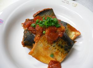 サバは鯖でもサバトマト♪（圧力鍋使用）-レシピのメイン写真