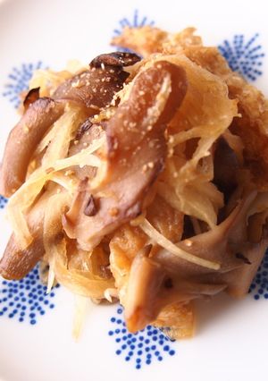 きのこと玉ねぎのぽん酢和え-レシピのメイン写真