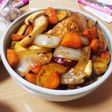 野菜たっぷり☆黒酢で揚げない酢鶏