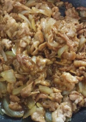 豚こまの生姜焼き ポン酢入り-レシピのメイン写真