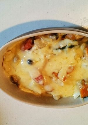 簡単！かぼちゃグラタン-レシピのメイン写真