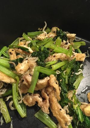 小松菜と油揚げのおひたし-レシピのメイン写真