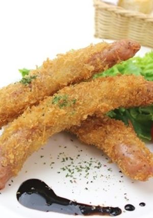 モッツアレラソーセージのながーいフライ-レシピのメイン写真