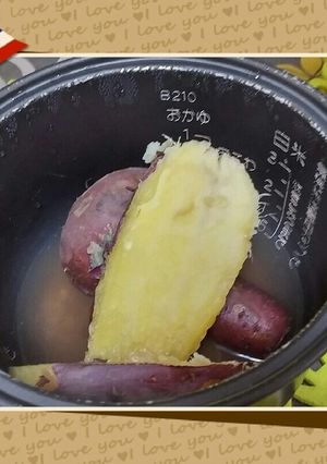 炊飯器の空き時間で「茹・さつま芋」-レシピのメイン写真