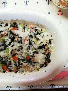 離乳食 鉄分たっぷり混ぜご飯-レシピのメイン写真