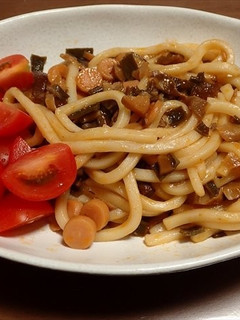 天然キノコ6種の皿うどん-レシピのメイン写真