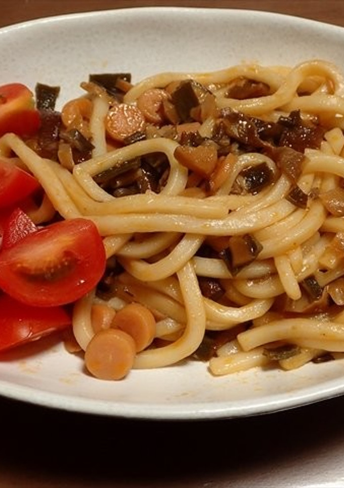 天然キノコ6種の皿うどん-レシピのメイン写真
