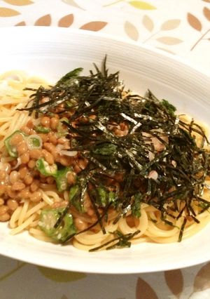 納豆スパゲッティ*覚書-レシピのメイン写真