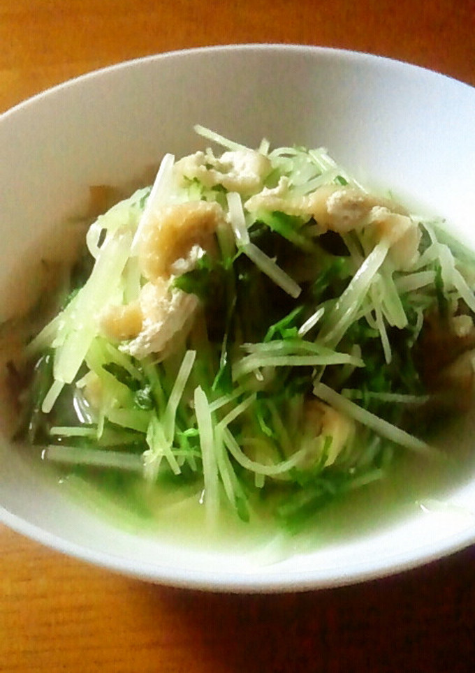 水菜のあっさり中華煮浸し-レシピのメイン写真