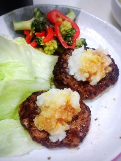 あっさり! ゆずおろしハンバーグ-レシピのメイン写真