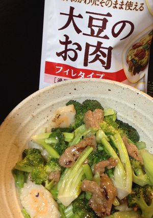 大豆のお肉で簡単☆甘酢肉野菜炒め-レシピのメイン写真