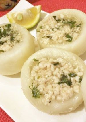 蕪のトロトロ大葉ひき肉餡詰め-レシピのメイン写真