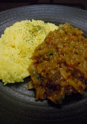 大豆のお肉で★ドライカレー-レシピのメイン写真