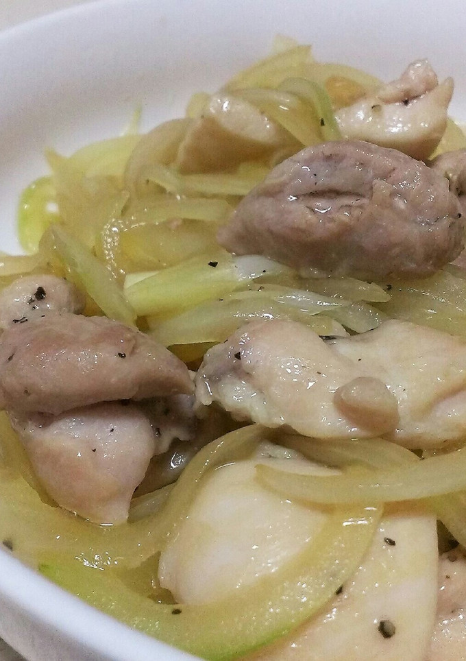 我が家の鶏肉炒め-レシピのメイン写真