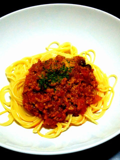 簡単！美味しい！ミートソースパスタ♪-レシピのメイン写真