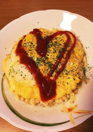 糖質制限☆オムライス12.6g〜-レシピのメイン写真