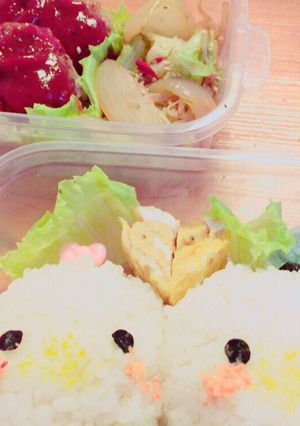 ドナルド&デイジーおにぎり弁当☆☆-レシピのメイン写真