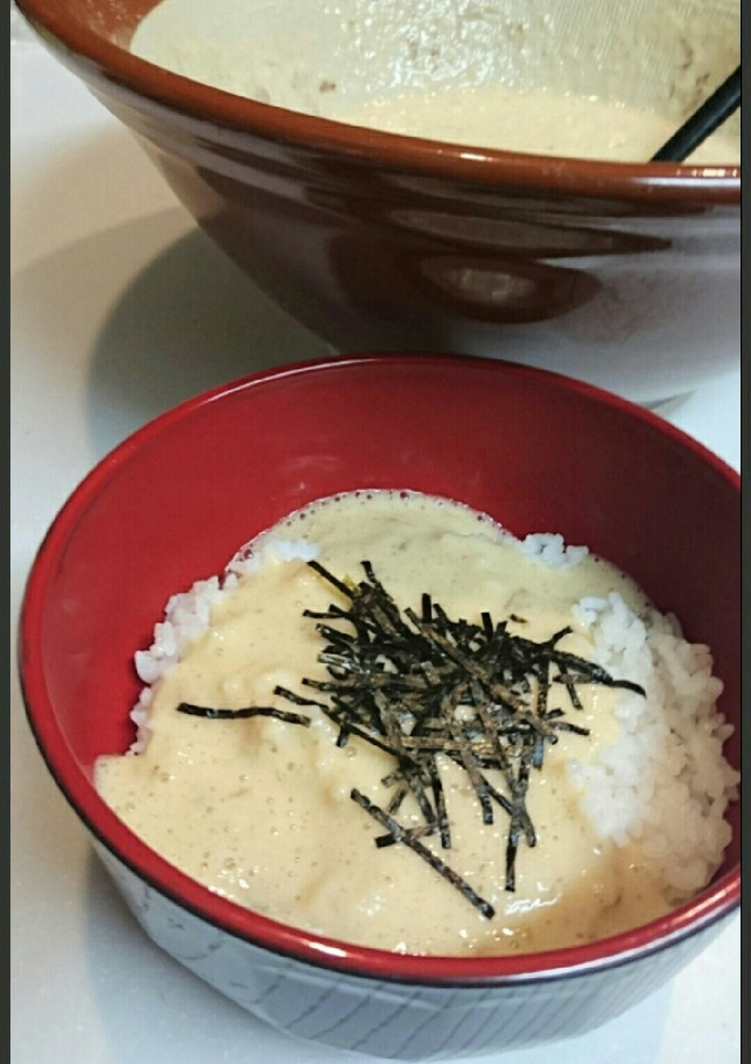 自然薯のとろろ飯-レシピのメイン写真