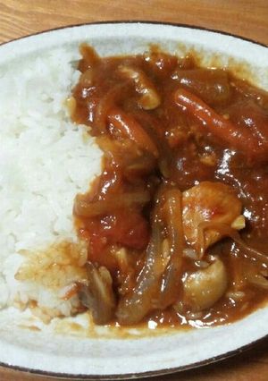 トマト大量消費　ツナde簡単トマトカレー-レシピのメイン写真