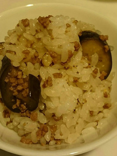 もち麦入り⭐茄子とひき肉の混ぜご飯-レシピのメイン写真