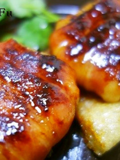 大根のベーコン巻ステーキ☆油揚げも♪-レシピのメイン写真