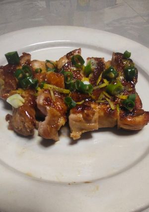 鶏もも肉のゆず照り焼き-レシピのメイン写真