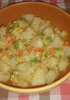 簡単!フライパンでじゃがいもチーズ焼き-レシピのメイン写真
